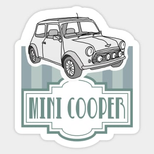 mini car Sticker